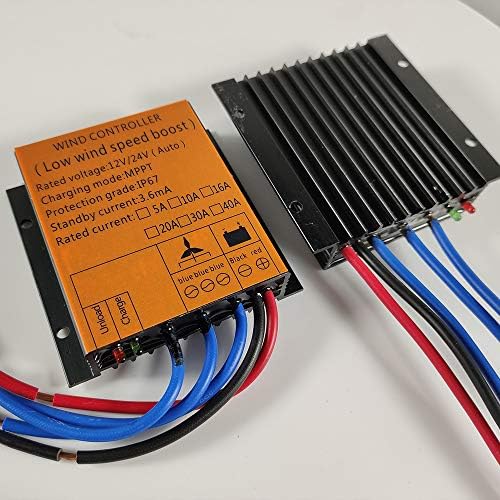 12000W Helix Maglev Vertical Wind Turbine Generator Kit, 12V/24V/48V Solar Wind System with Durable Fiberglass Blades, Low Vibration, Stable Performance, Eco-Friendly Energy Solution