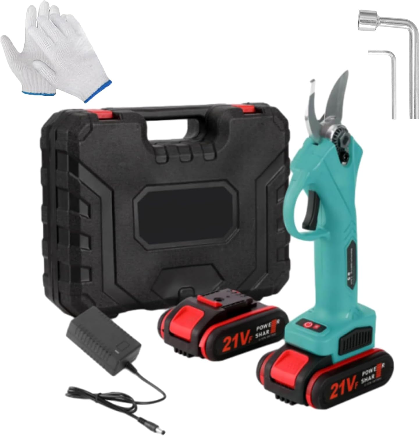 2025 Upgraded Electric Pruning Shears for Gardening, Electric Tree Trimmer, Power Through Every Cut with Ease (Green)