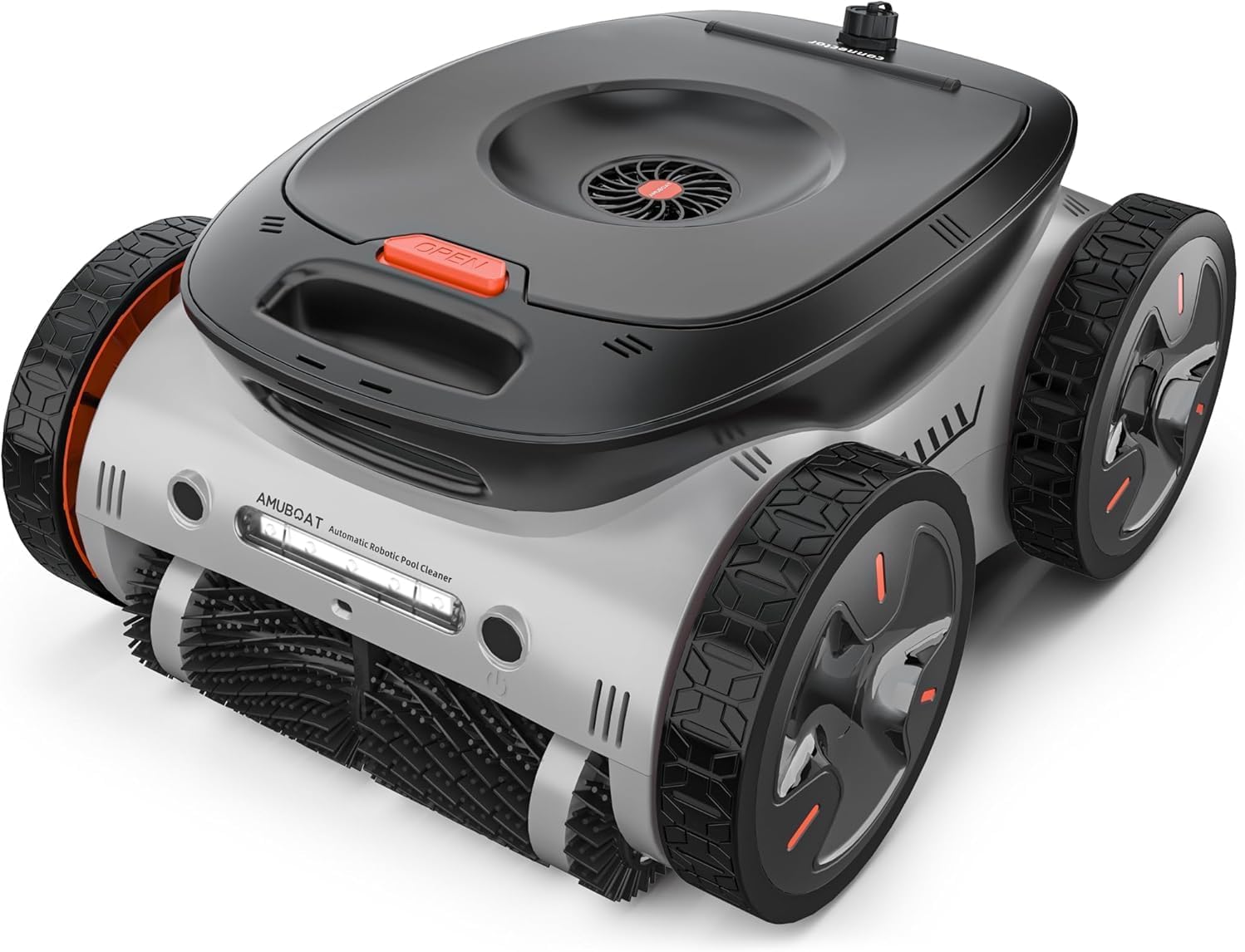 Espier Robotic Pool Cleaner,Cordless Automatic Pool Vacuum up to 50 FT, Cleans Floor, Walls, and Waterline, Ideal for Above & Inground Pools up to 5,000 Sq.ft,180 Mins Runtime