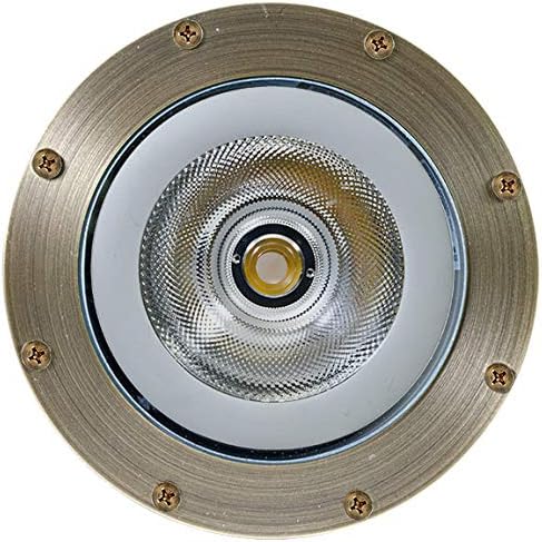 FG4450-LED18-S-WBS Fiberglass W/O Grill 18W PAR38 LED SPOT 120V-277V, Weathered Brass