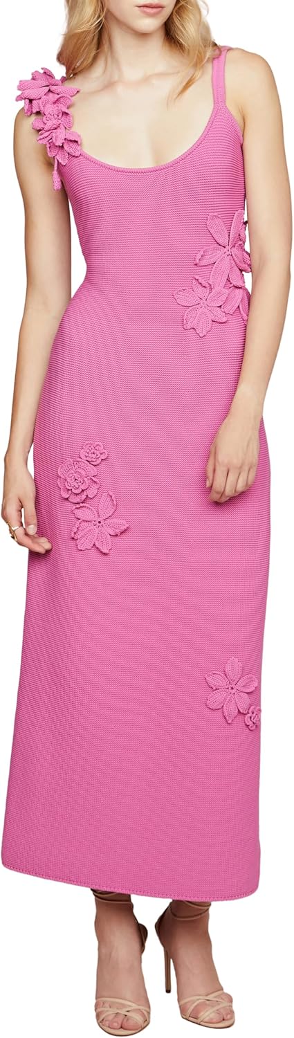 AMUR Women's Allegra Floral Knit Midi
