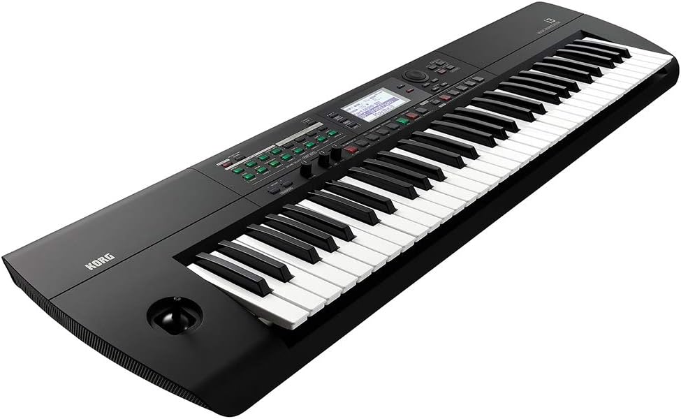 Korg i3 61-Key Synthesizer Music Workstation with Built-In Sequencer
