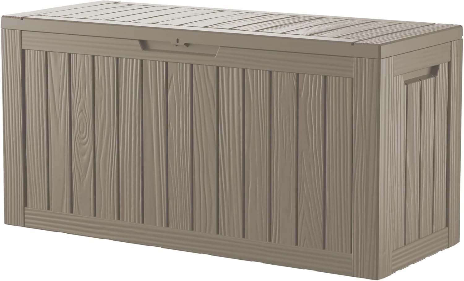 80GAL Deck Box(045) -Grey,utdoor Cushions, Throw Pillows,Waterproof Patio Storage Box Covers