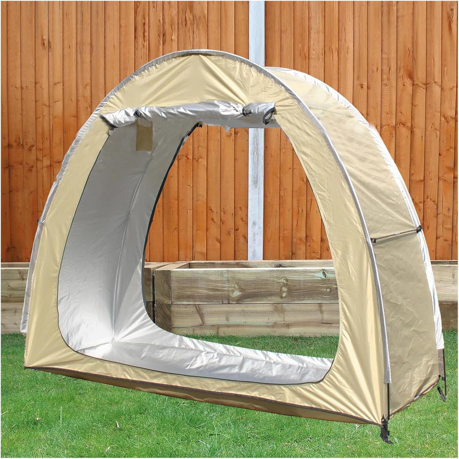 Bicycle Cover Bike Cover Bike Tent Outdoor Patchable Motorcycle Tent Patio Furniture Bicycle Motorcycle Motorcycle Tent Garage(Yellow)