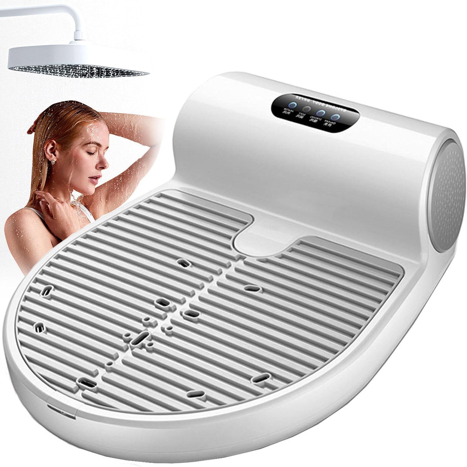 Body Dryer Negative Ion Full Body Dryer with 2 Gears Adjustment, Foot Dryer, Quick Air Drying, Heating and Cooling, Gravitys Sensing, for Home and Bathroom,Normalversion