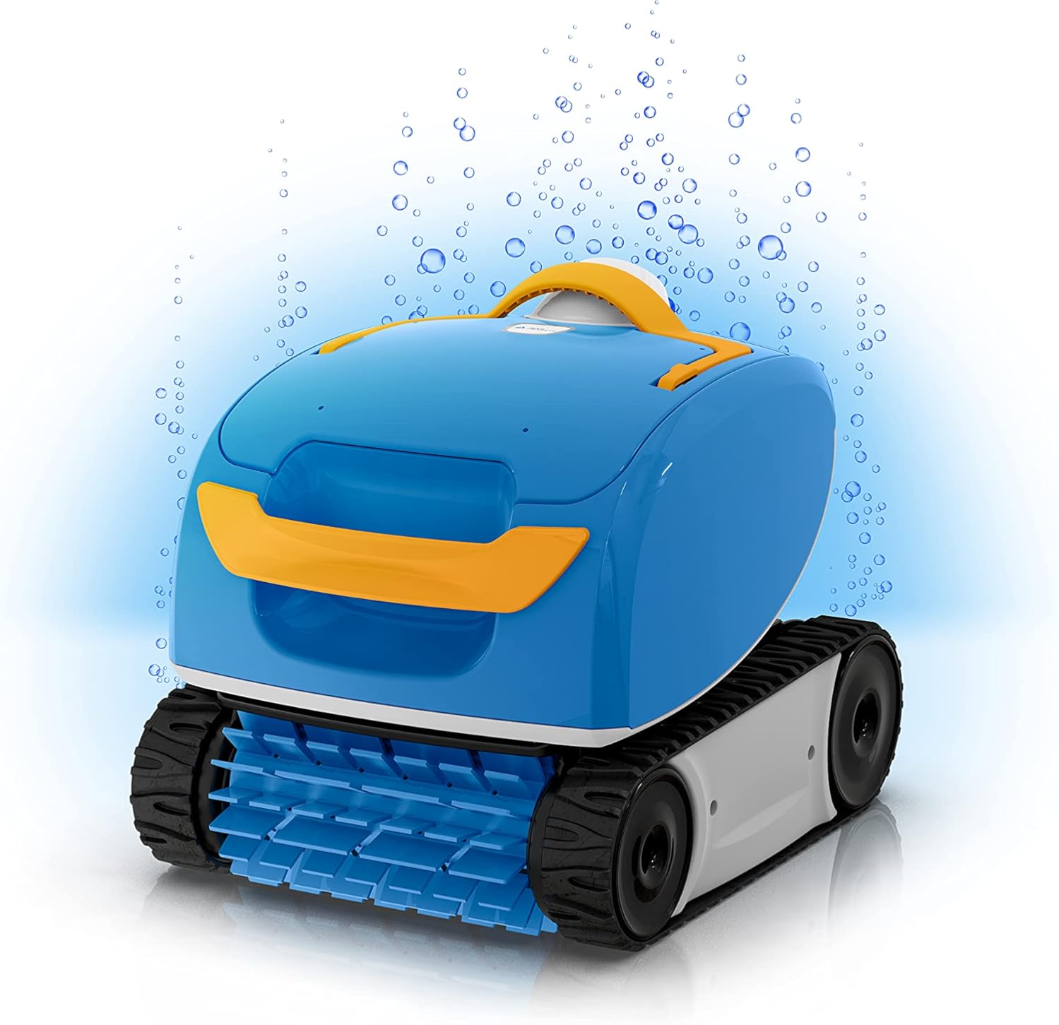 Aqua Products SOLAG Sol AG Robotic Pool Cleaner, Automatic Vacuum for Above Ground Pools up to 30ft, 40ft Cable Length, Floor & Cove Cleaning w/ Strong Suction & Easy to Clean Debris Basket