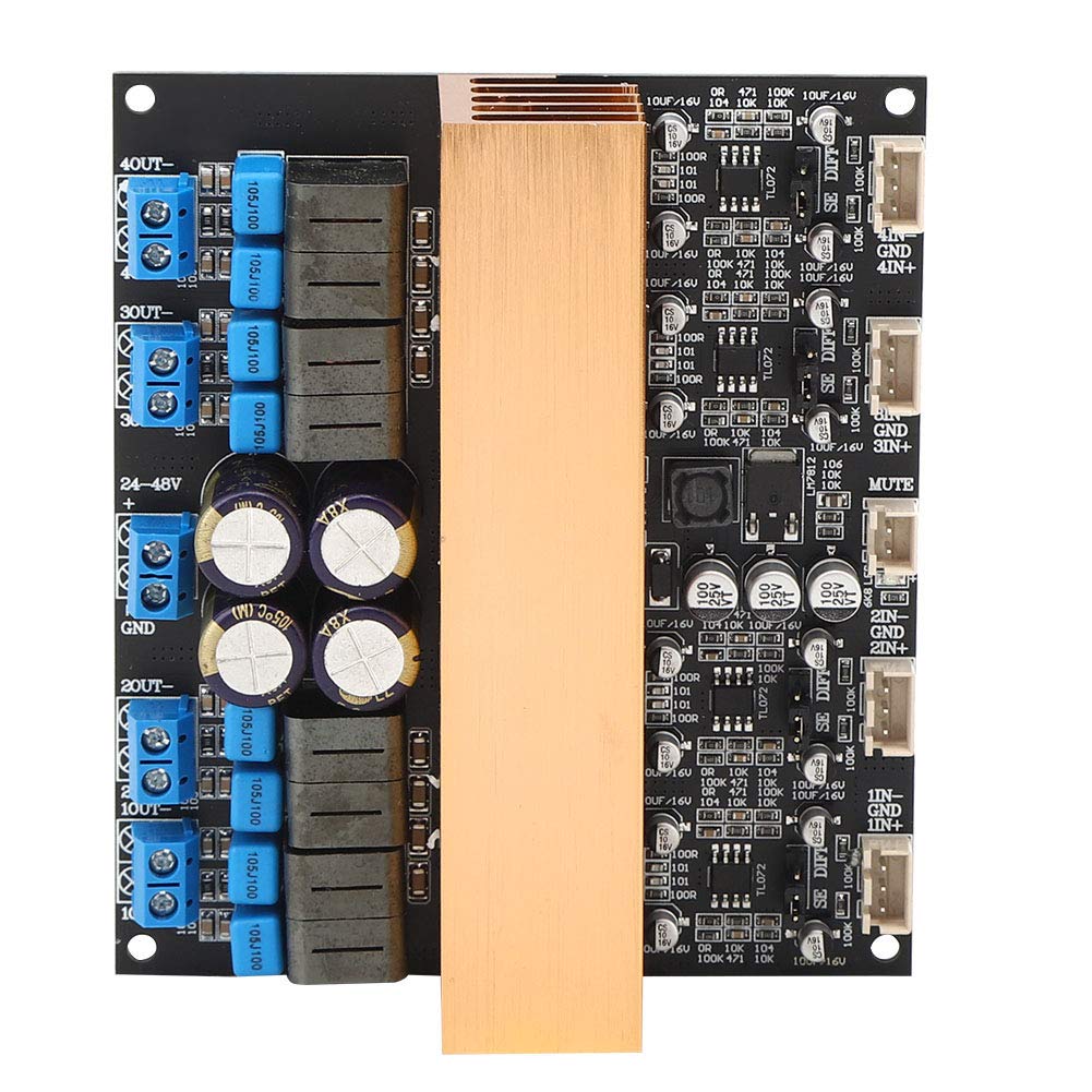 Digital Amplifier Board AMP Module Audio Component Amplifiers Audio Parts 4-Sound Channel High-Power TPA3255 Class D Home Audio Accessories