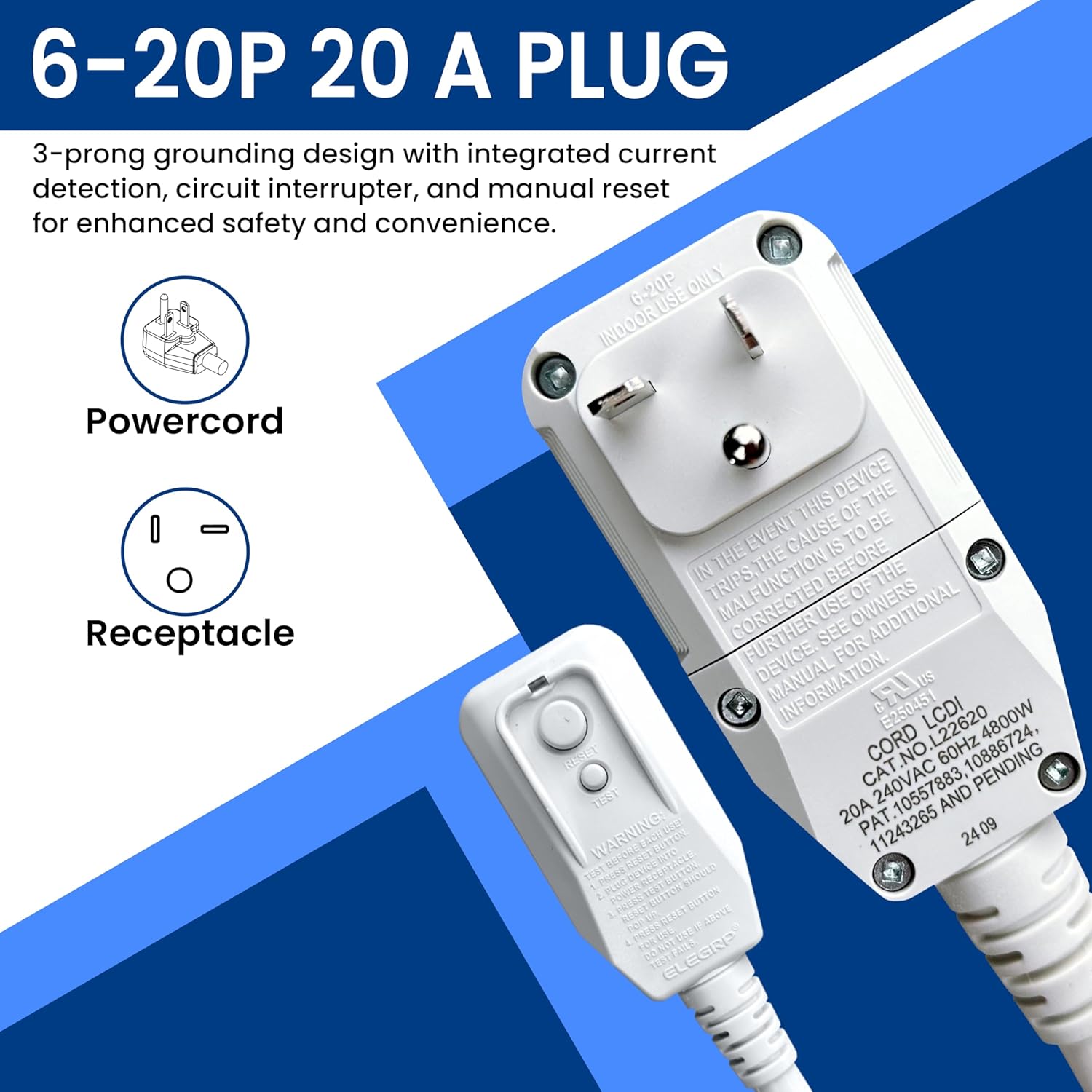 Klimaire 9,000 BTU PTAC Heat Pump A/C R-32 Wi-Fi Enabled with 3.5kW Electric Heater, Remote Control, Drain Kit - 230V