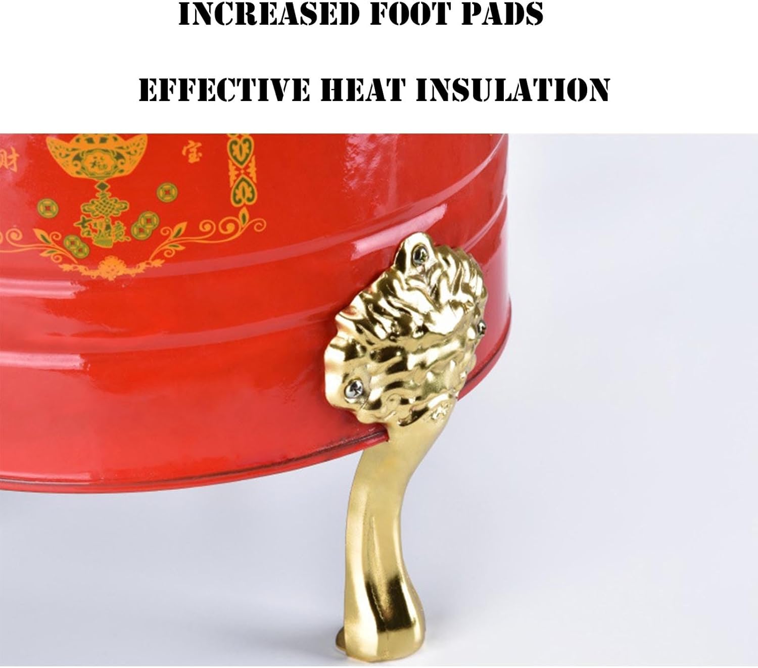 Enamel Burn Barrel Incinerator Can with fire Tongs - Efficient Garden Incinerator Metal Garden Fire Pit Cage Yard Debris Furnace Burning Bin Bucket for Waste Garden Leaf Wood Bonfire(33x54cm)