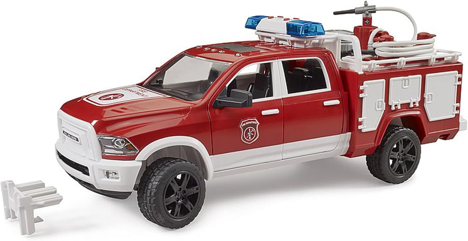 Bruder 02544 RAM 2500 Fire Service Truck with Light and Sound Module