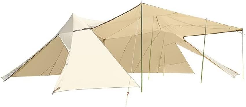 Big A Tower Canopy Living Room Tent Outdoor Large-Scale Camping Camping Rainproof Sunshade Pergola(1000 * 600 * 280cm)