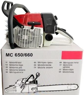 Power saw 660 Gasoline 92cc Chainsaw Cutting Saw petrol saw with 36