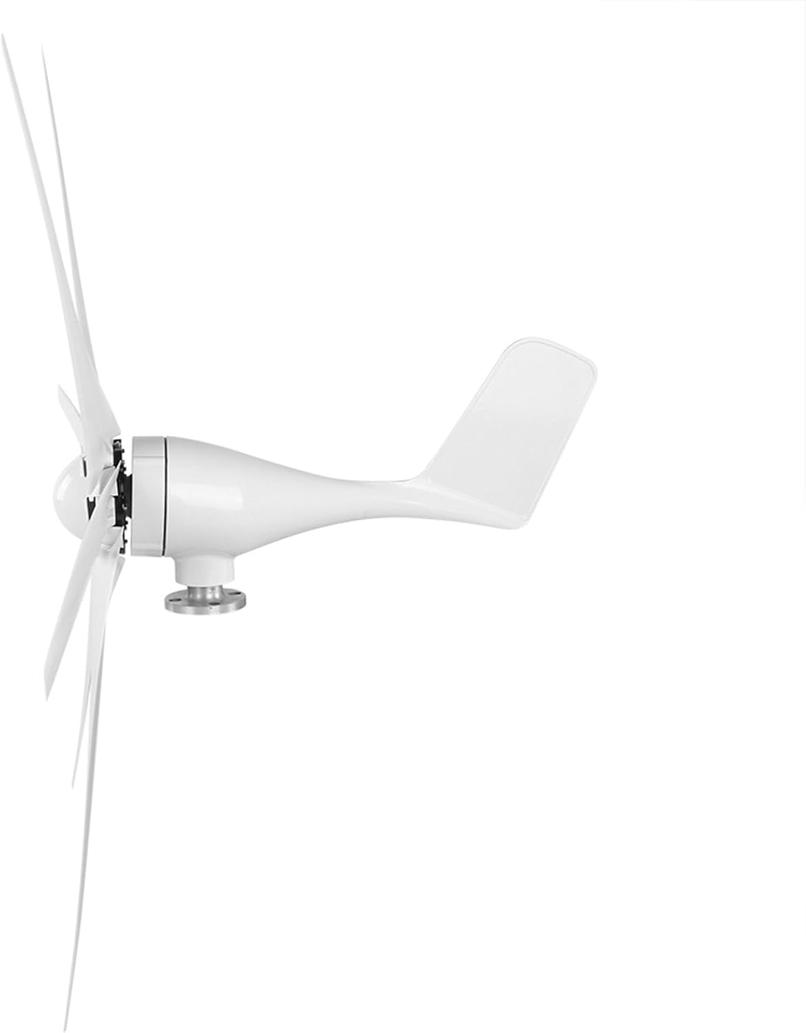 FTVOGUE Wind Turbines Kit, Wind Generator, 300W 6 Blades Wind Speed Starting Wind Turbines with Controller Automatic and Manual, Solar Panels (12V)