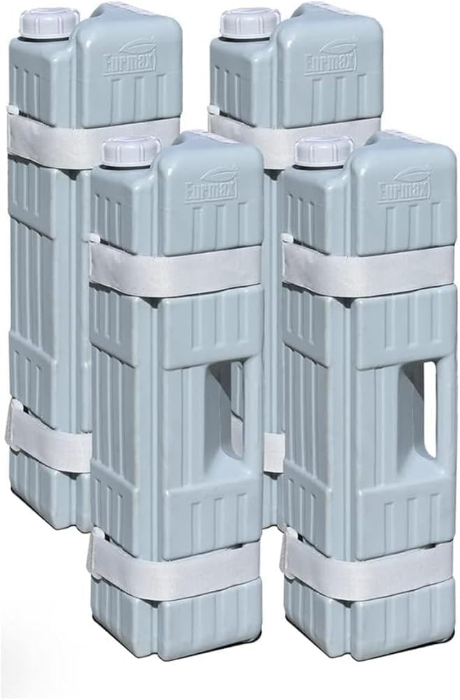 Eurmax USA 10'x10' Pop-up Canopy Tent and Universal Upgraded Water Weight Bag