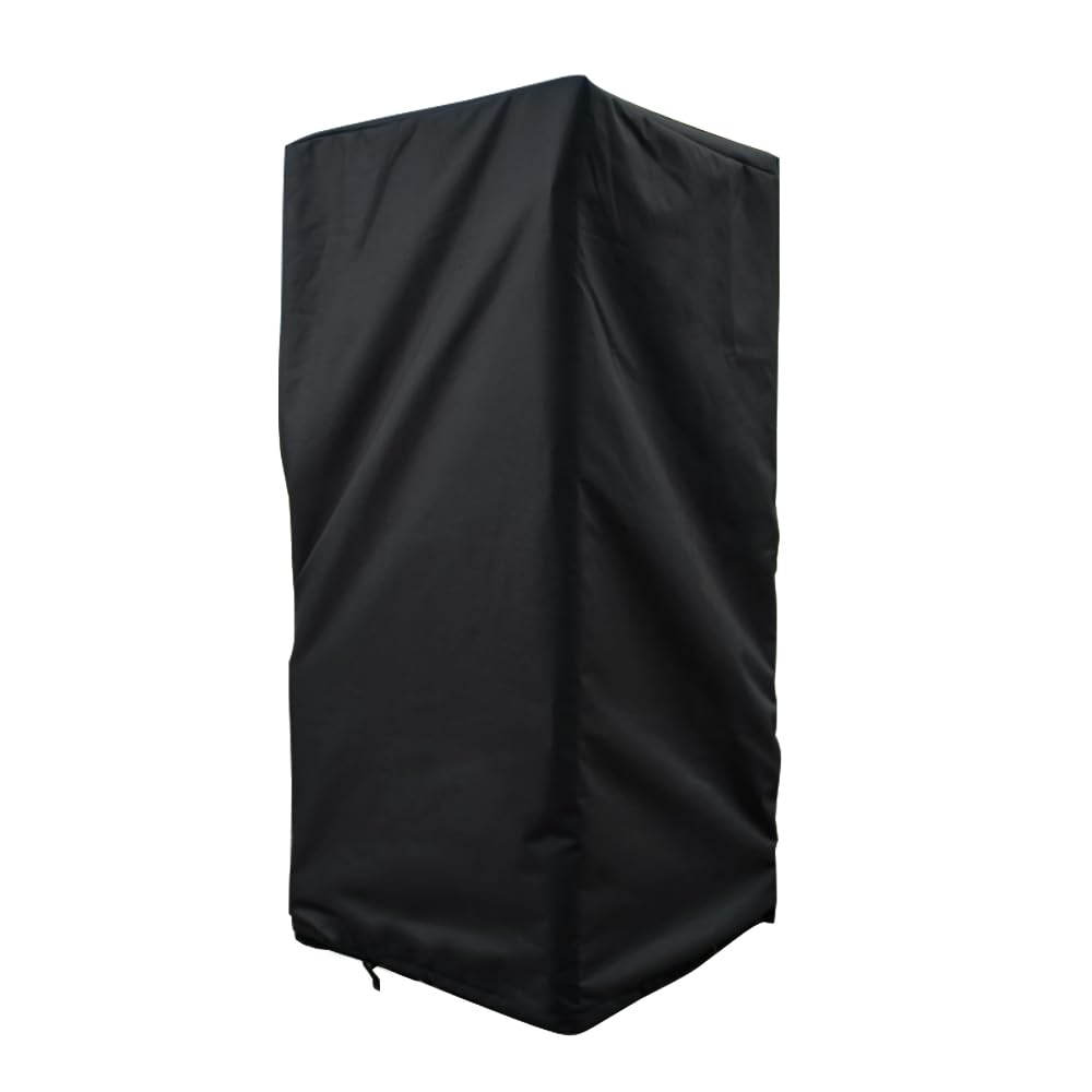 Burn Cage Cover for XXL Large Cage Incinerator Fire Pit Waterproof Heavy Duty Tall Square Burn Barrels Cover