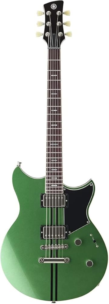 Yamaha Revstar Standard RSS20 FGR Electric Guitar with Gig Bag, Flash Green