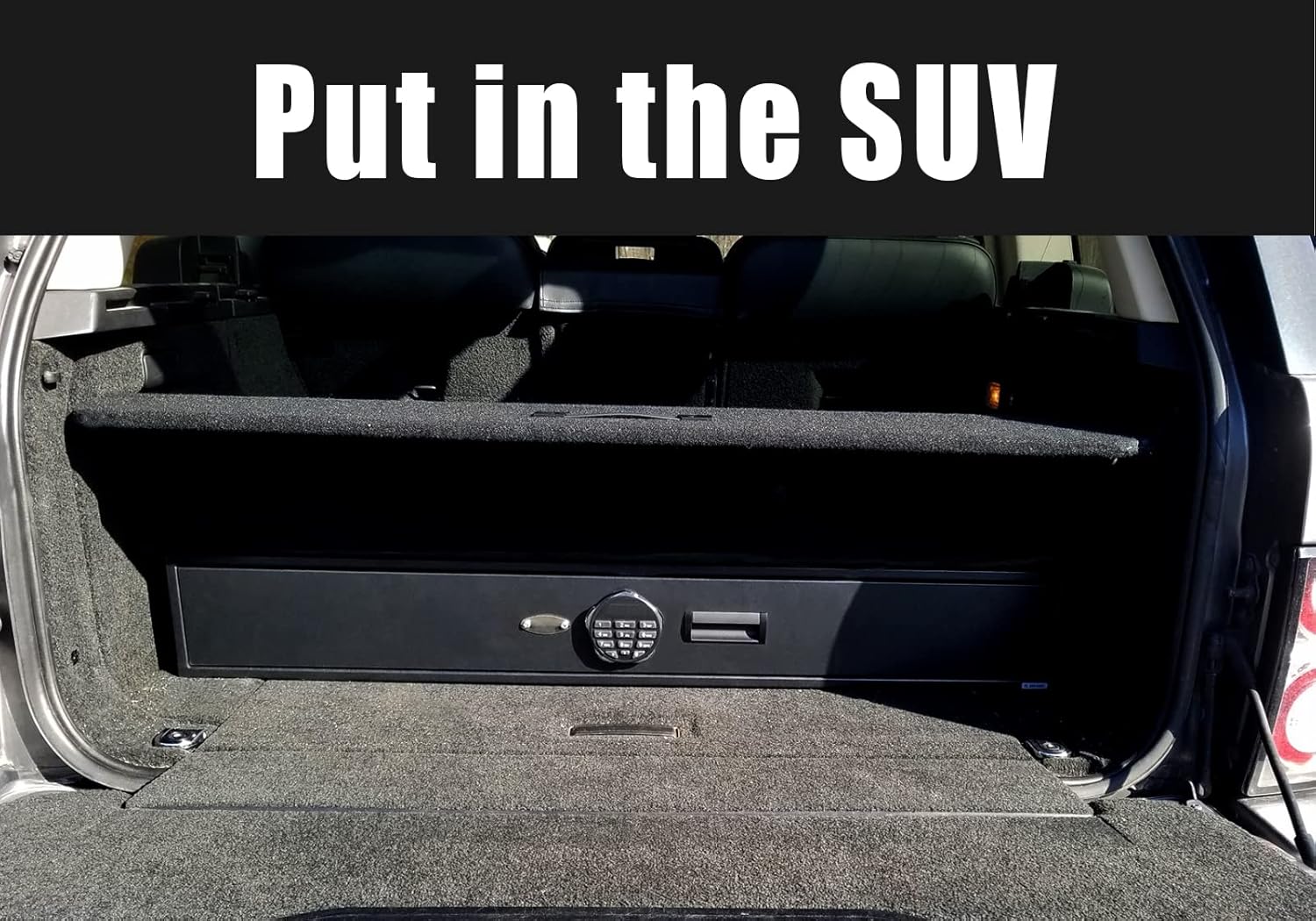 Heavy-duty Under Bed Safe, Rapid Gun Storage Safe Drawer safe for AR Rifle Ammo Pistol Accessories for Home and Vehicle