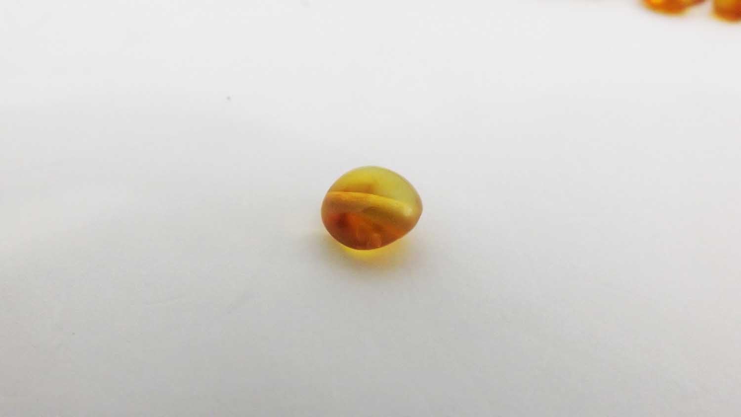 100 Grams Natural Baltic Amber Loose Beads 6mm - 9mm Drilled Approx 560-600 Beads Alluregem 21955