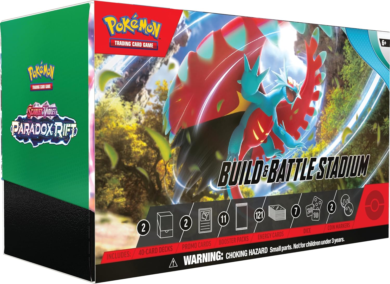 Pokemon TCG: Scarlet And Violet: Paradox Rift: Build And Battle Stadium