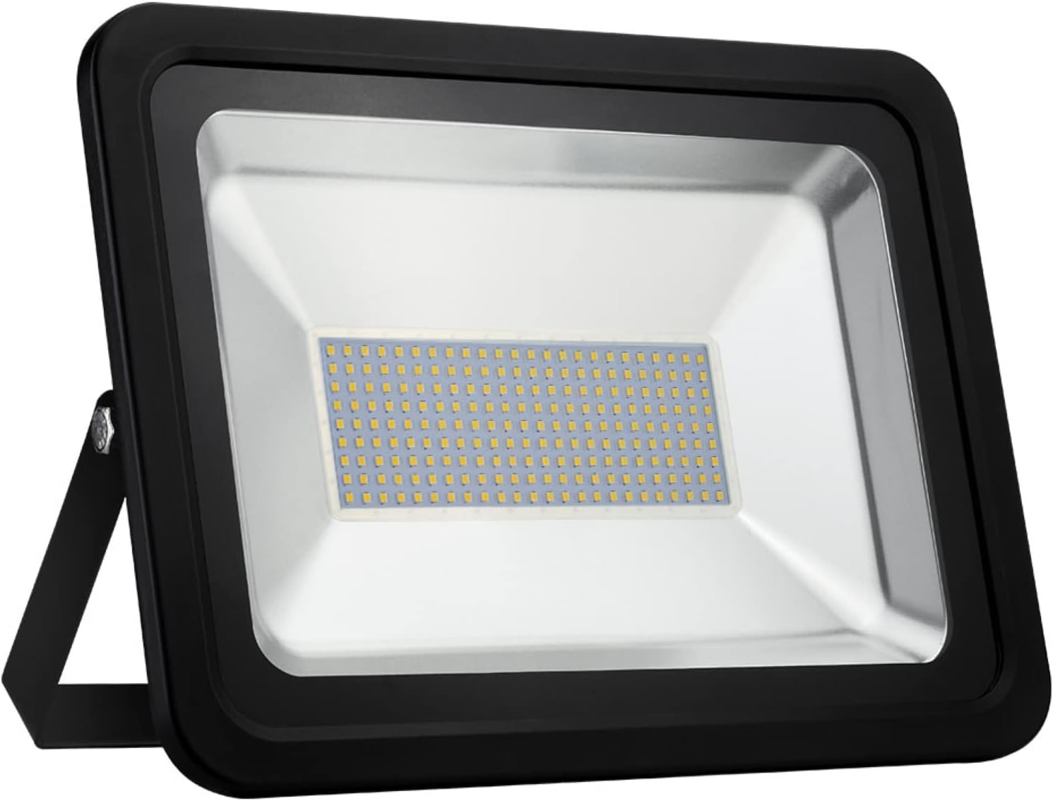 150W LED Floodlight Outdoor Waterproof Security Lights, 3200K Warm White Flood Light Work Lamp 15000LM Landscape Lighting for Garden,Warehouse,Garage,Yard,Sports Fields, 1 Pack