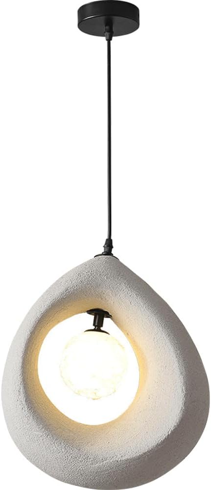 Handmade Sculpture Teardrop Chandelier, Restaurant Bar Hotel Retro Pendant Lightled, LEDG9 Light Source Full Spectrum Hanging Lamp, Modern Minimalist Lighting Fixture, Diameter 32cm