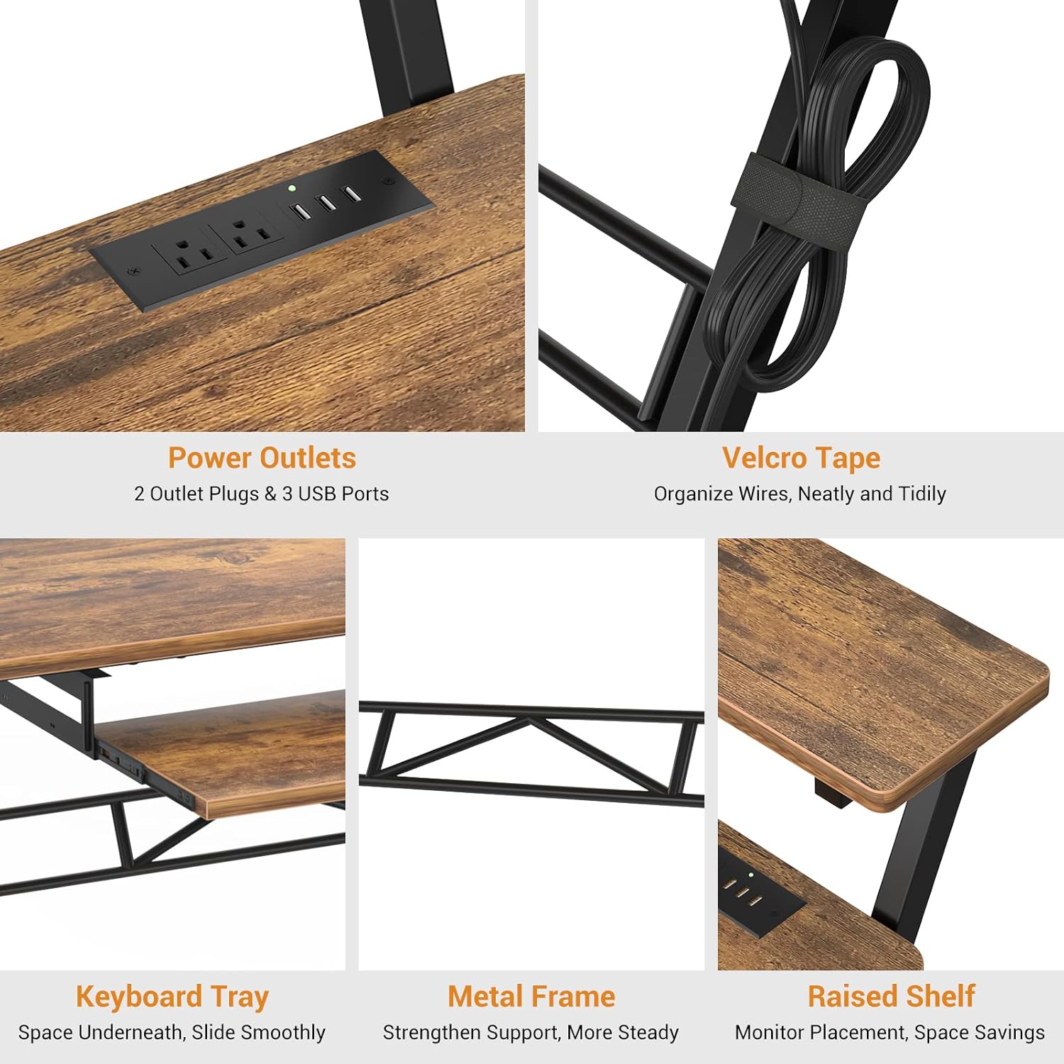 Armocity Music Studio Desk Production Workstation - 47