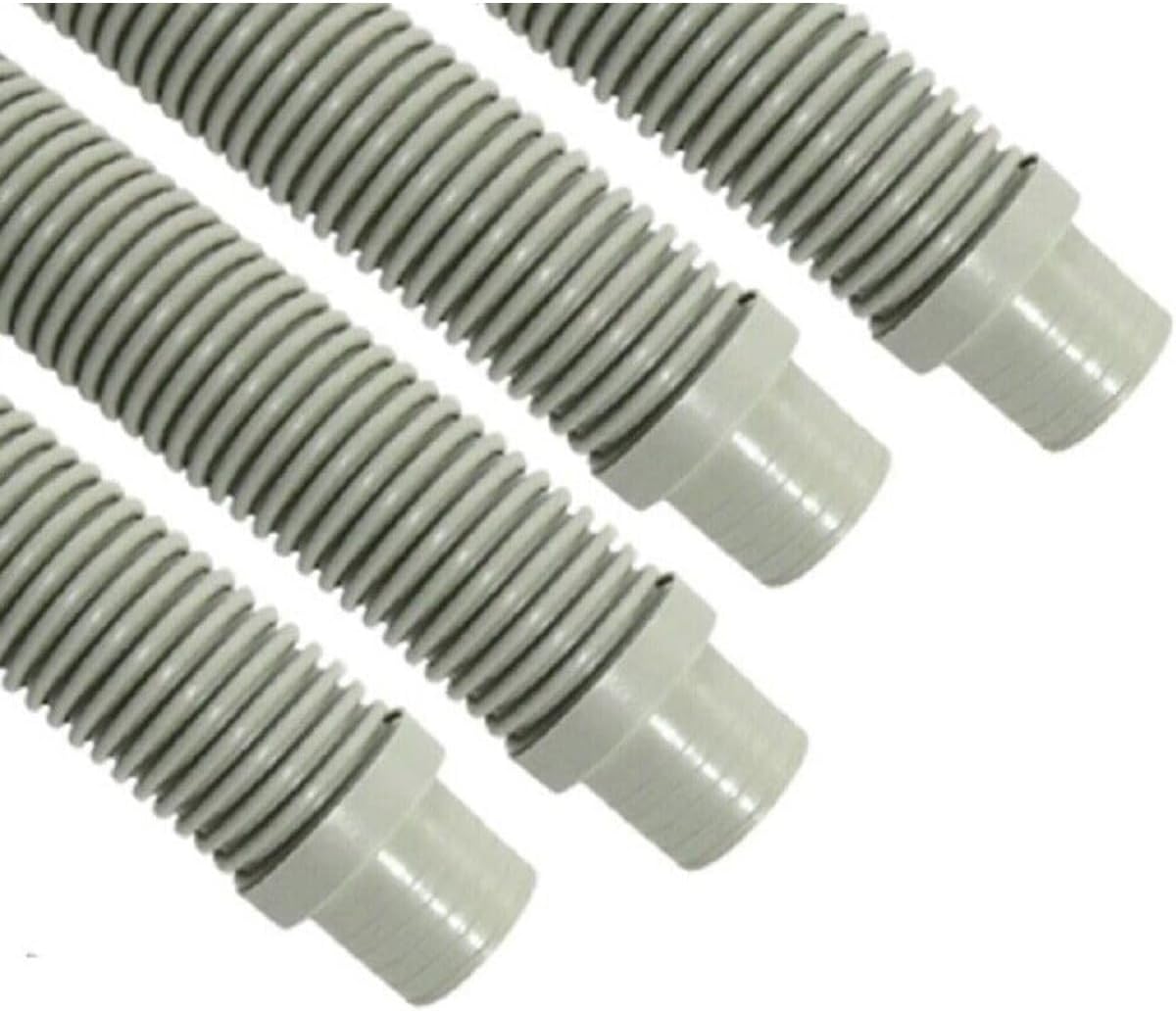 Replacement for Puri Tech Vacuum Hose Navigator Pool Vac Ultra Aquabug 1.5in x 4ft Lt. Grey 4 pk