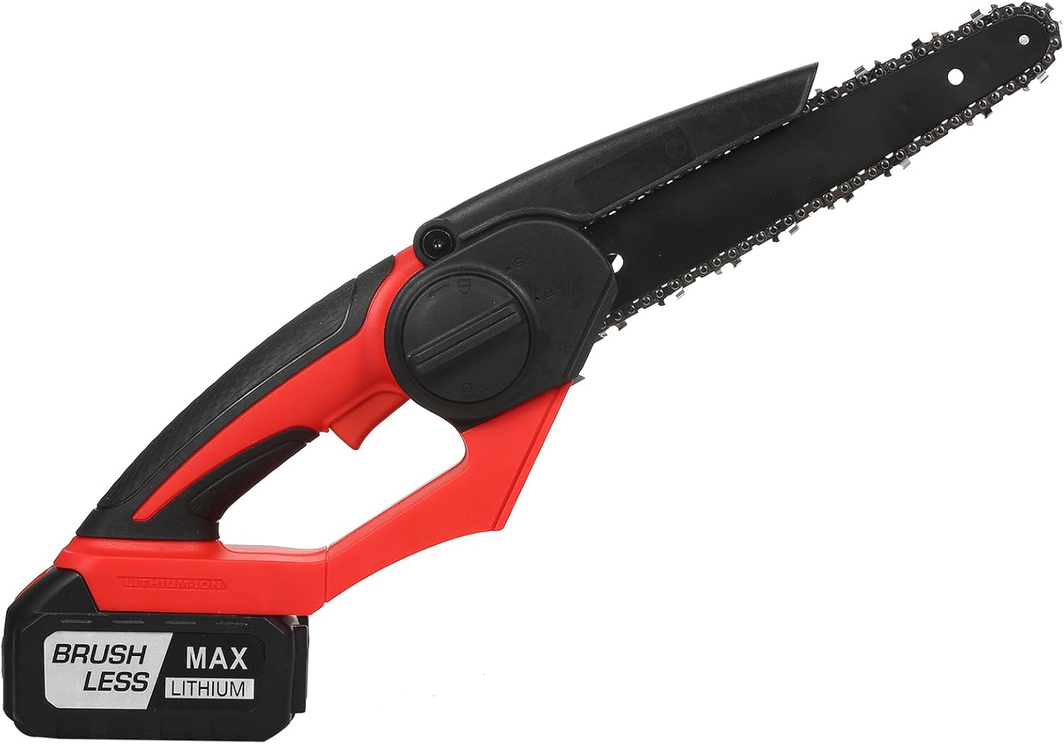 Brushless Mini Chainsaw Cordless 8 Inch, er Powerful Hand Saw with 3.0Ah Battery, 1 Hour Run-Time Electric Chainsaw, Small Handheld Chainsaw for Wood Cutting Tree Trimming