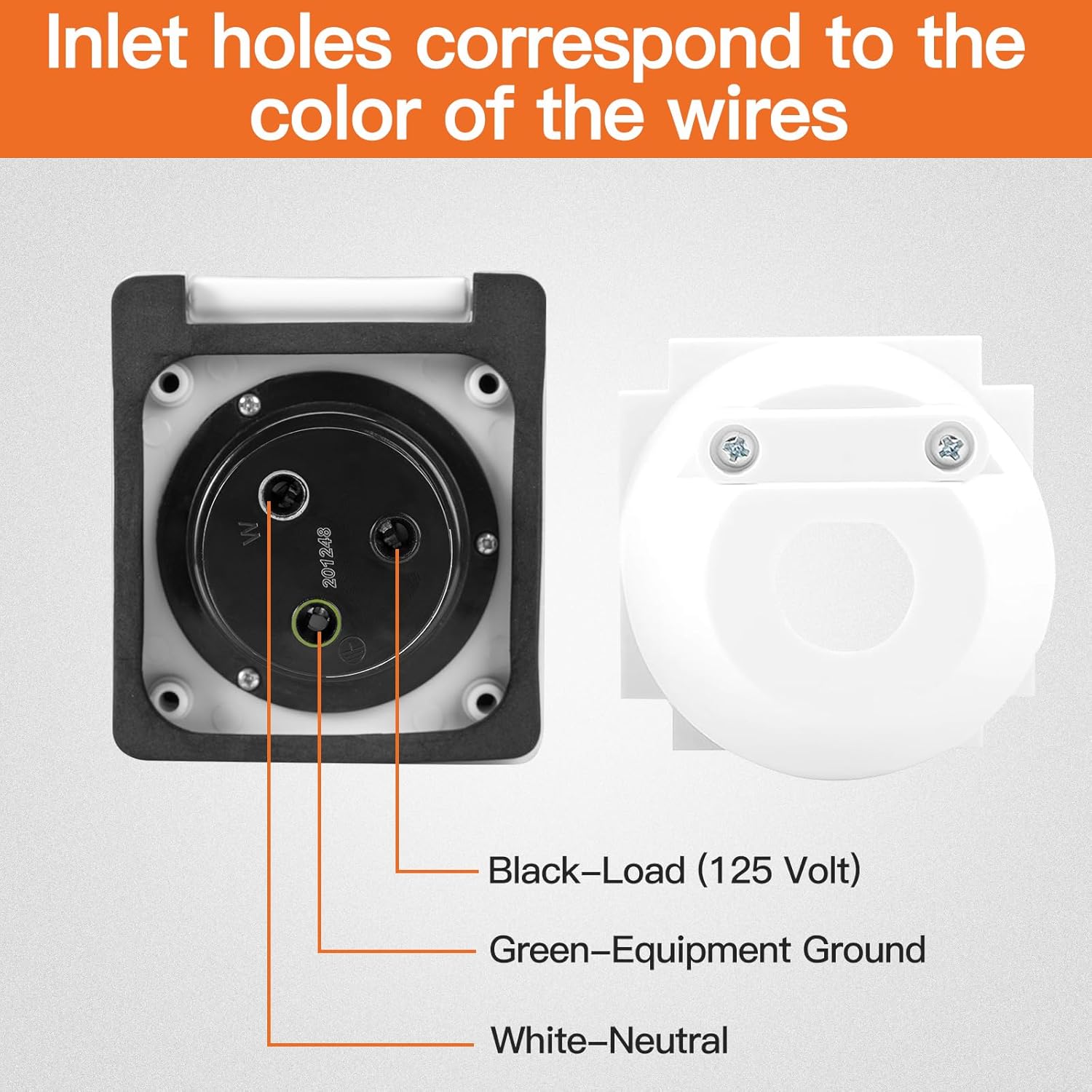 30 Amp RV Extension Cord,15 ft,Heavy Duty Generator Extension Cord with LED Power Indicator;30 AMP Twist Lock RV Power Inlet 125V/120V