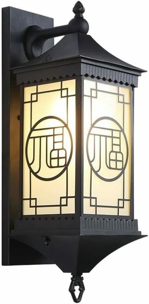 Wall Lamp Wall Lighting Fixtures Chinese Watertight Outdoor Light Antique Lanterns Oriental Traditional Porch