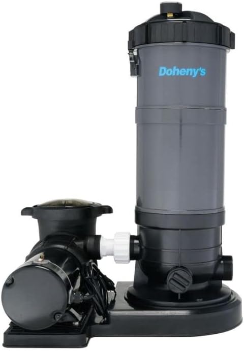 Doheny's Harris ProForce Cartridge Filter Systems For Above Ground Pools (50 Sq. Ft. Filter System w/ 3/4 HP Pump)