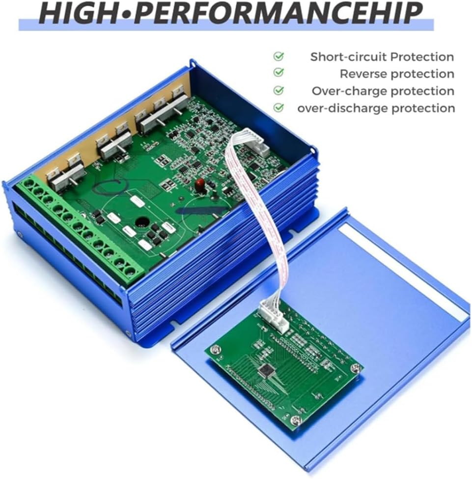 48v,HYZHANHONG with LCD Display Wind Solar Hybrid Charge Controller 3000W,12V24V/48V Automatic Wind and Solar Charge Controller Intelligent Regulator,48V