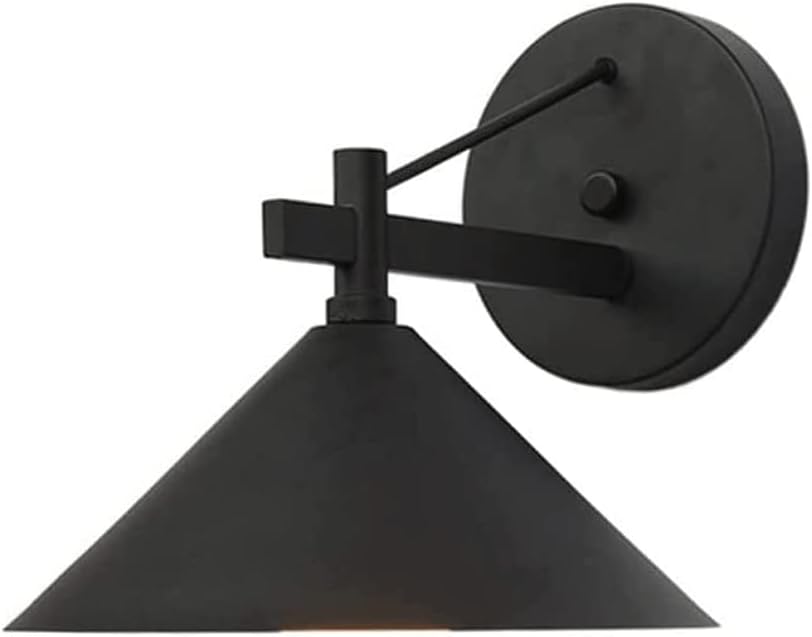 Outdoor Waterproof Courtyard Wall Lights, Antique Wrought Iron Wall Lamp, Creative Metal Lampshade, E27 Light Source Wall Sconces, Wall-Mounted Lighting Fixtures