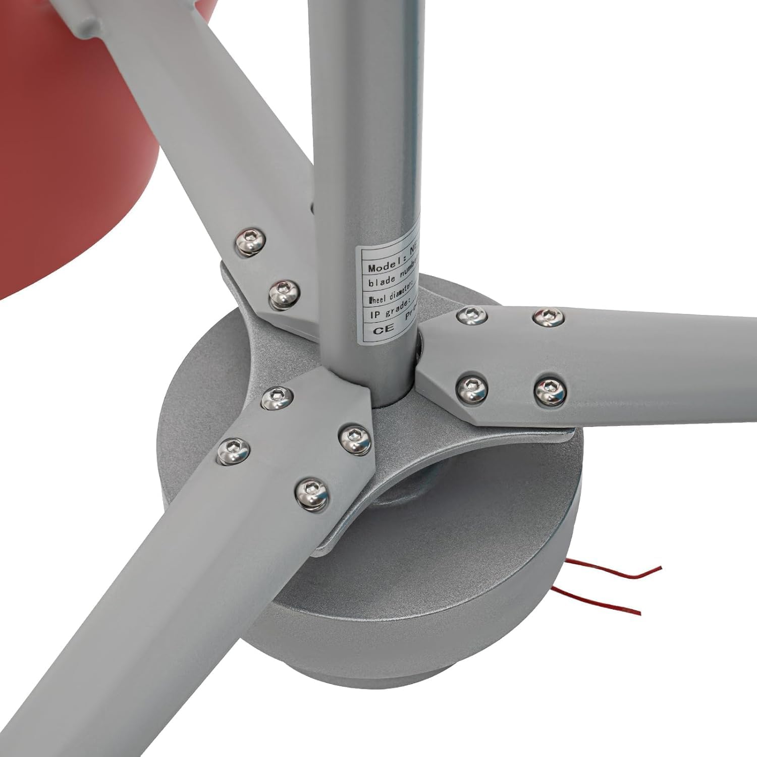 CAJUCA Wind Power Turbine Generator, 3000W Vertical Wind Turbine Power Generator Kit DIY Portable Helix Natures Generator