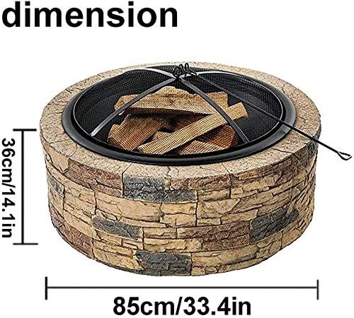 Outdoor Fire Pit Fire Pits Fire Pit Outdoor Wood Burning Round 34