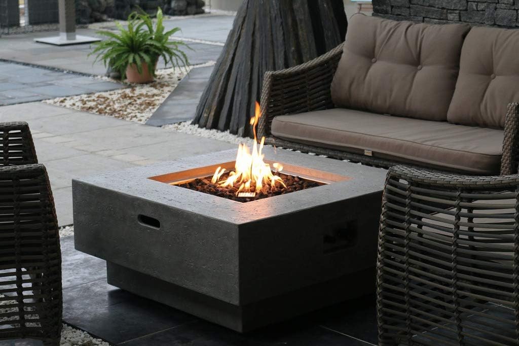 Elementi Manhattan Fire Pit - Natural Gas
