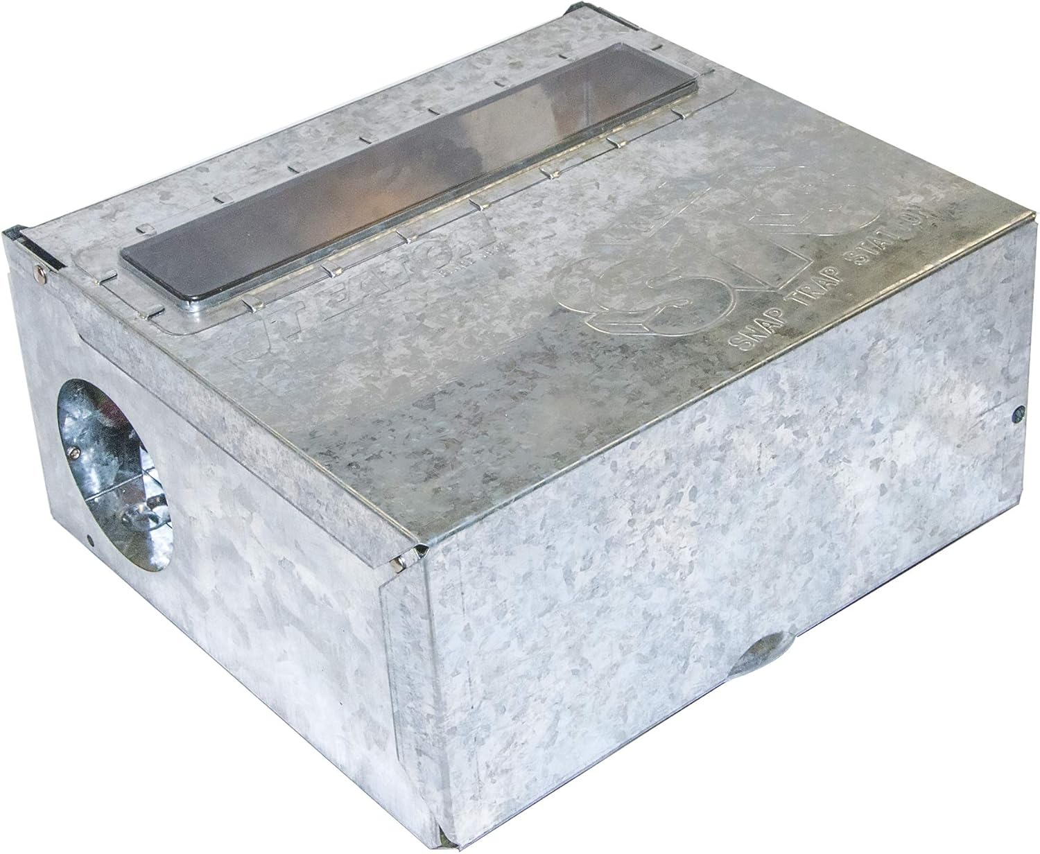 Rat Size Snap Trap Station – Tamper-Resistant Rodent Control with Protective Cover, Secure and Durable Design