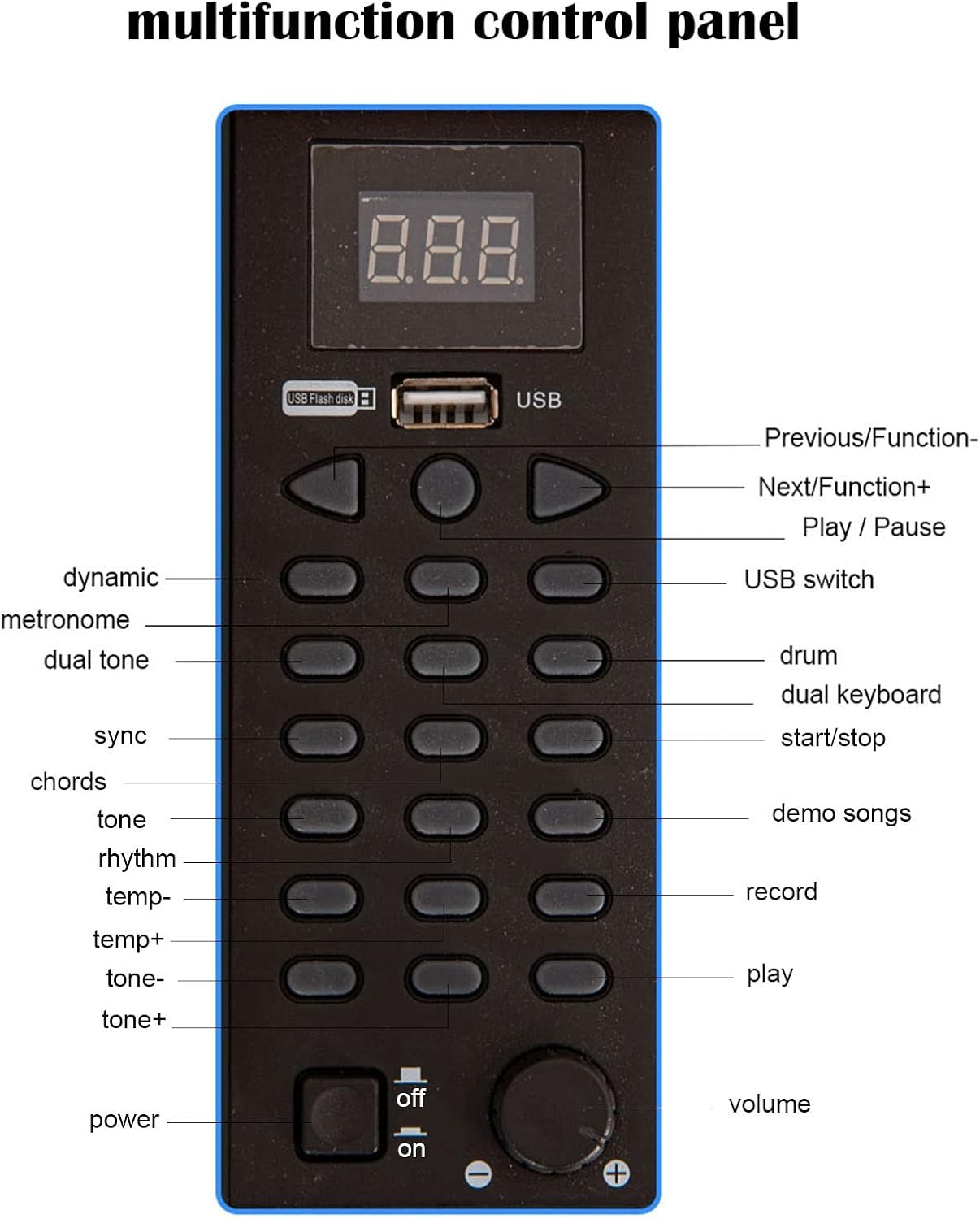 Digital Piano Keyboard 88 Key Electric Piano With Sustain Pedal And Piano Stand Supports MIDI USB Audio Mic And Headphones Classic Keyboard Piano For Adults Children And Beginners(Black)