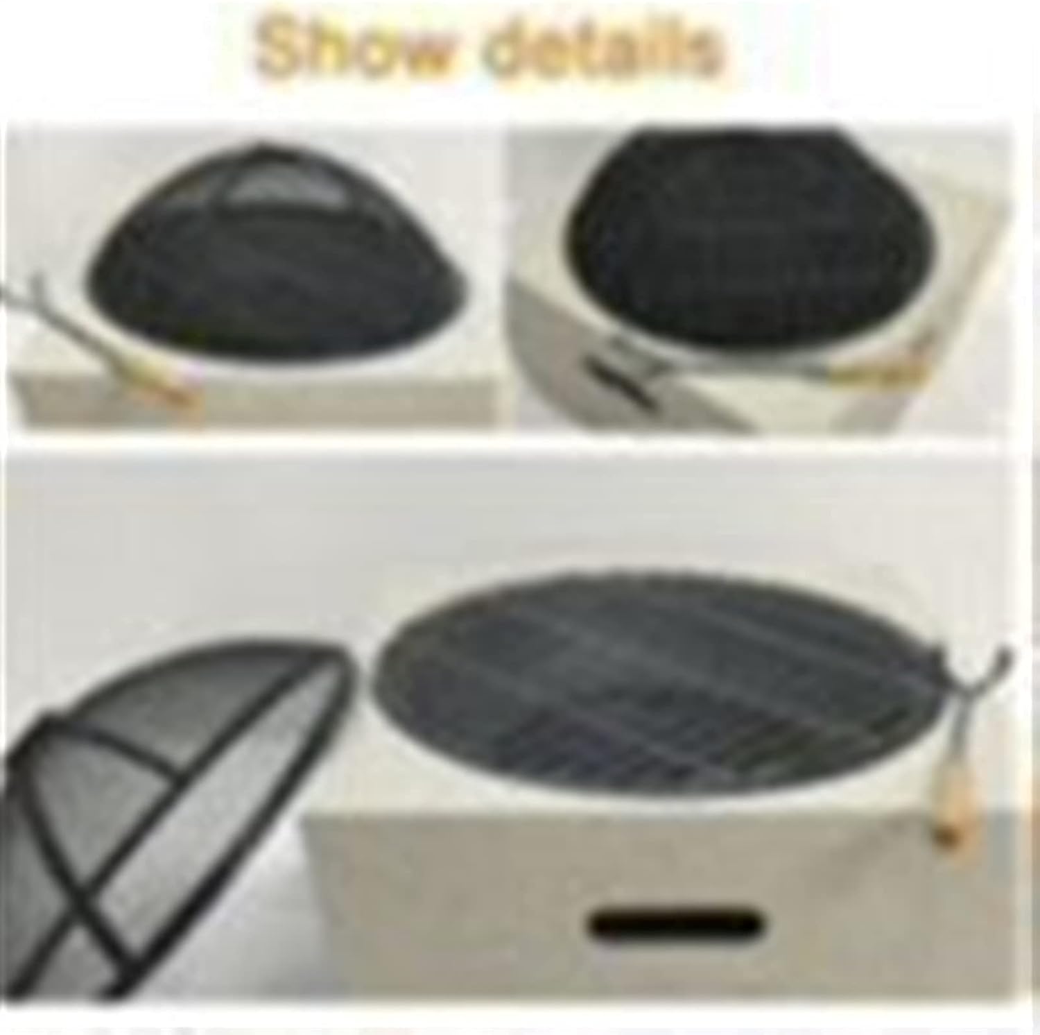 Fire Pit Wood-Burning fire Pit, Bonfire Wood-Burning Terrace andrd fire Pit, Used