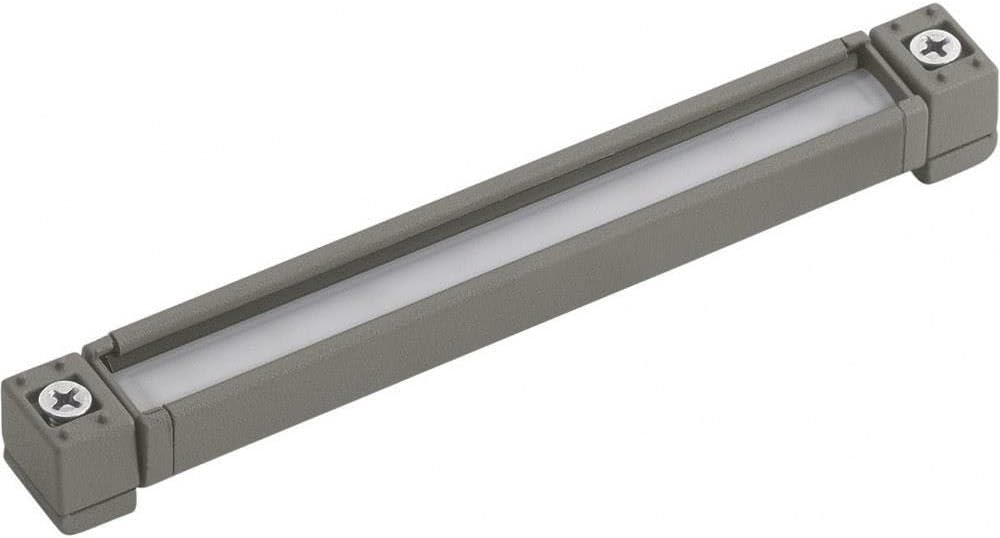 Kichler Landscape LED 0.9 Watt 3000K Hardscape Light in a Gray Finish for use with Stonework and Other hardscaping Products, 16101GRY30