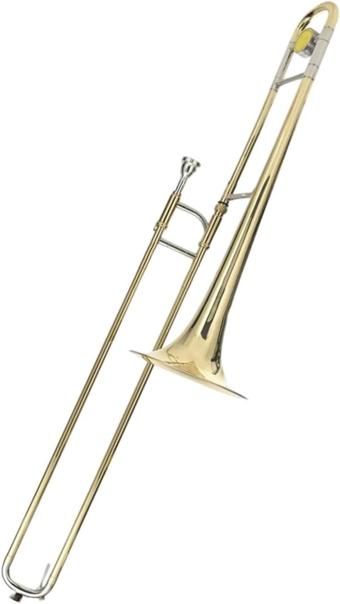Adult Trombone Instrument Suitable For Beginners Bb Tenor Trombone Brass Gold Lacquer Instrument Trumpet With Box Mouthpiece