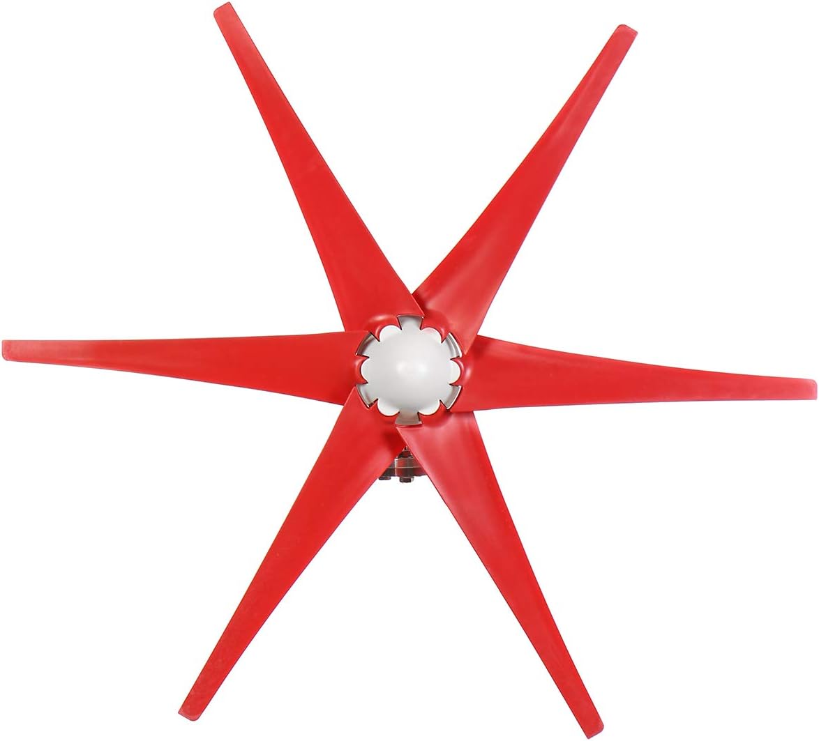 8000W 3/5/6 Blade Wind Turbines Generator DC/AC 12/24V Windmill Energy Turbines Charge High Conversion Rate Powerbank Motor Kit,3 Blades,12v