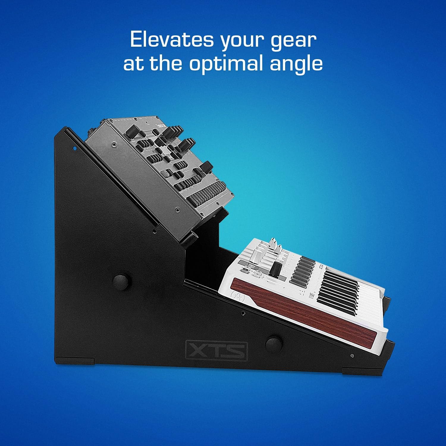 2-Tier XTS Desktop Stand, Adjustable Length from 10.6