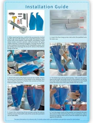 12000W Vertical Axis Wind Turbine Generator Kit - High Efficiency with Magnetic Levitation Technology for Marine & Home Use, Renewable Energy Solution for Off-Grid Power