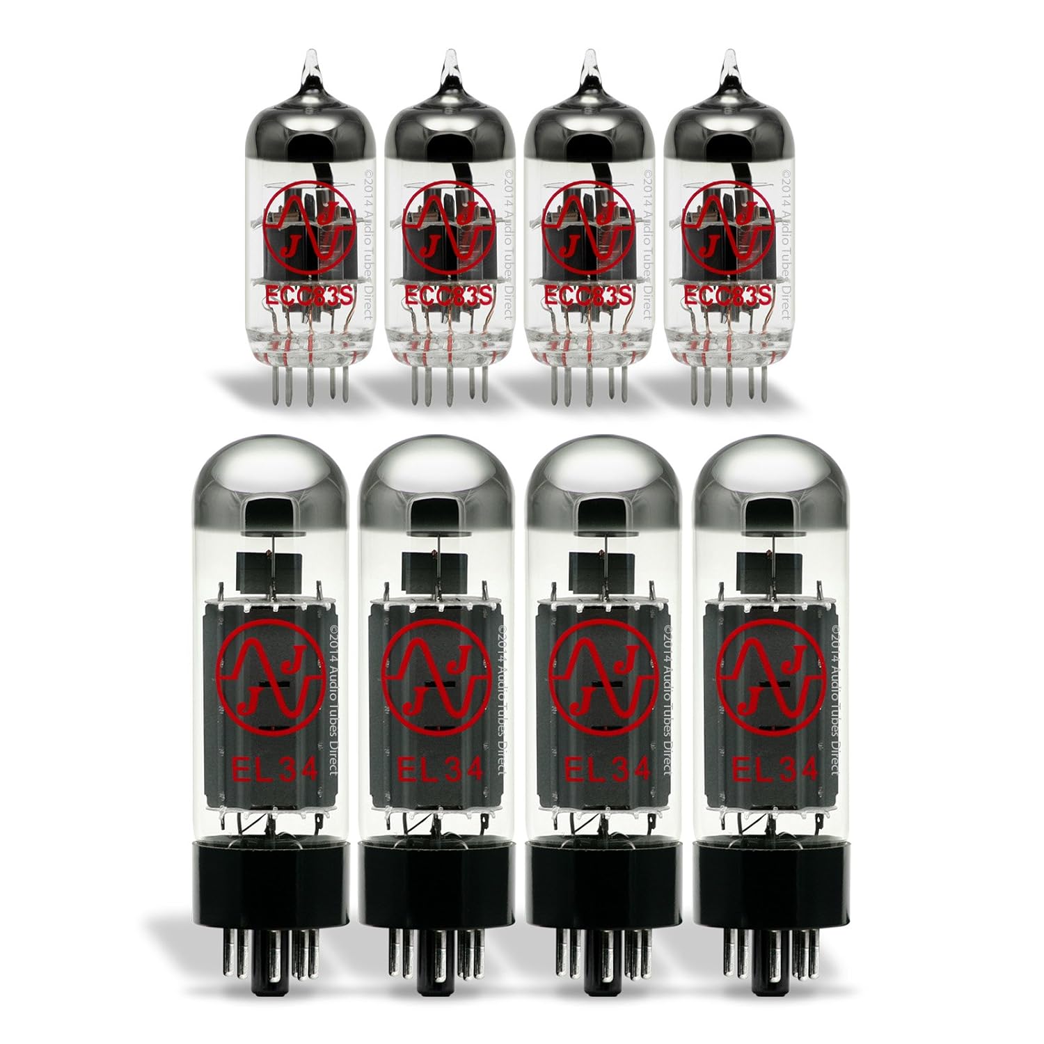 JJ Tube Upgrade Kit For Peavey XXX II Amps EL34/ECC83S