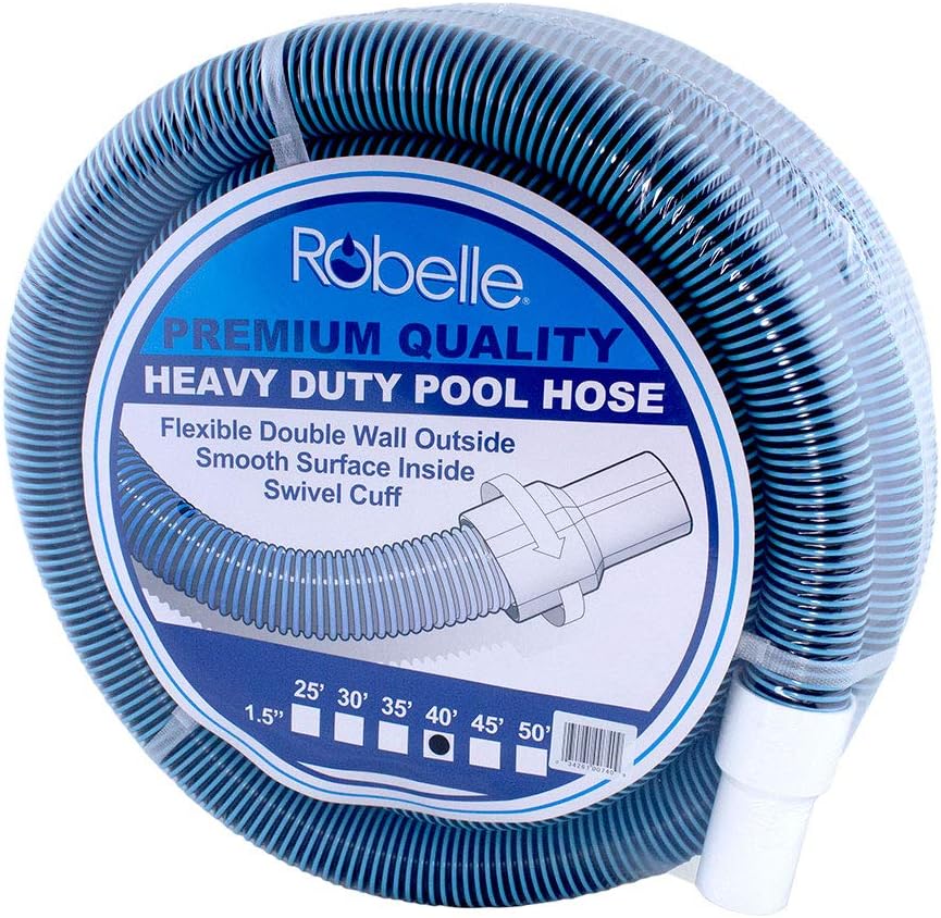 Robelle 40 ft. x 1-1/2 in. Premium Pool Vacuum Hose
