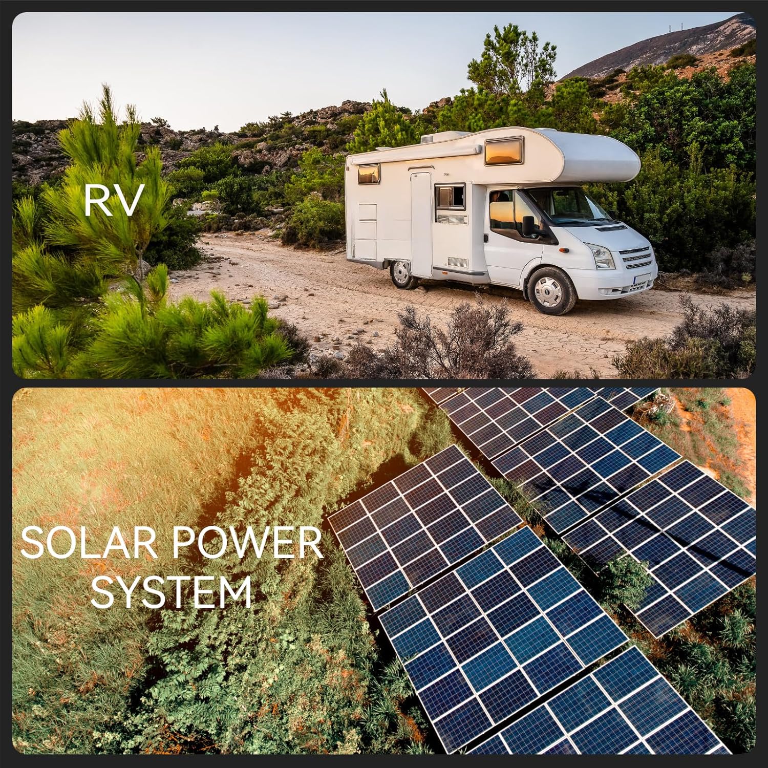 PowMr 6500W Hybrid Solar Inverter, 48V DC to 110V/240V AC, Split Phase Inverter with 140A MPPT Controller, Max PV Input 10KW, 500VDC, Supports Up to 6 in Parallel, for Lead Acid Lithium Battery