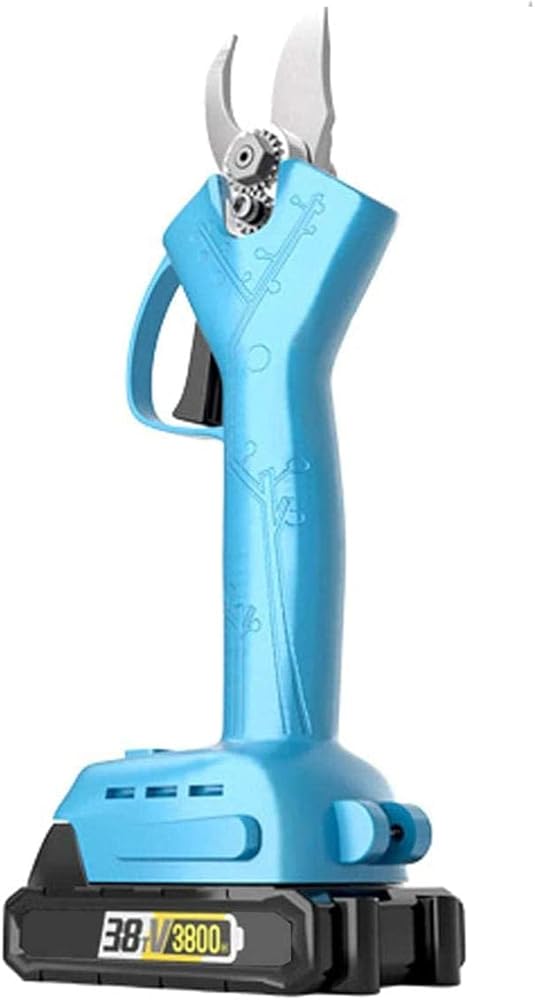 Cordless Electric Pruning Shears Portable Tree Branch Pruner Cutter 1.37In Cutting Diameter 21V Hedge Tree Pruner