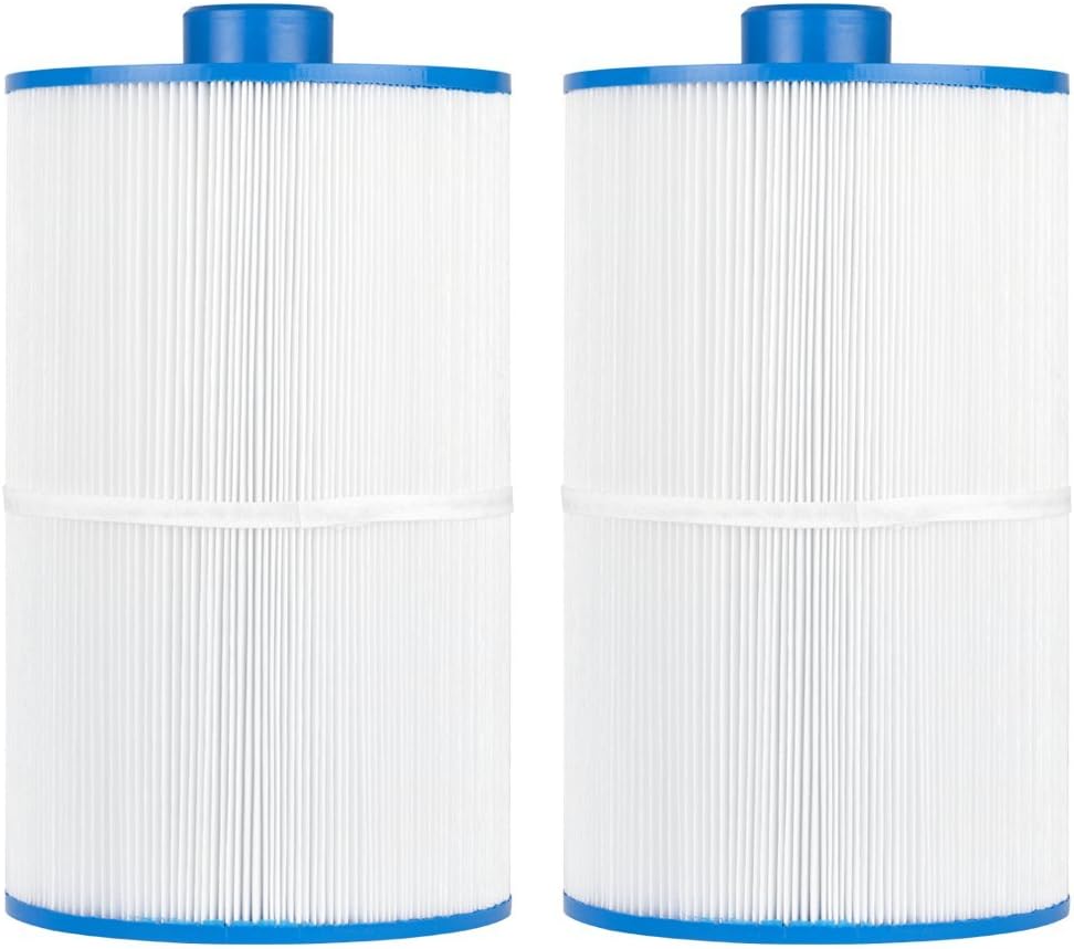 Clear Choice Pool Spa Filter 8.00 Dia x 13.00 in Cartridge Replacement for Coleman Spa 75 Baleen AK-7008, [2-Pack]