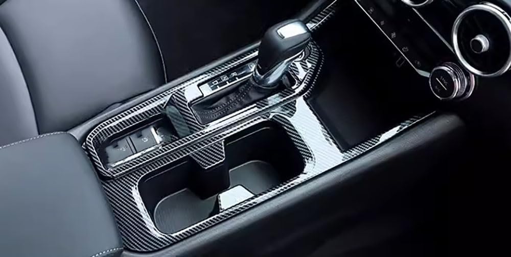 Car Accessories Fit for Nissan Sylphy Sentra 2020 ABS Carbon Fiber Interior Central Control Gear Shift Box Panel Cover Trim 1PCS Set